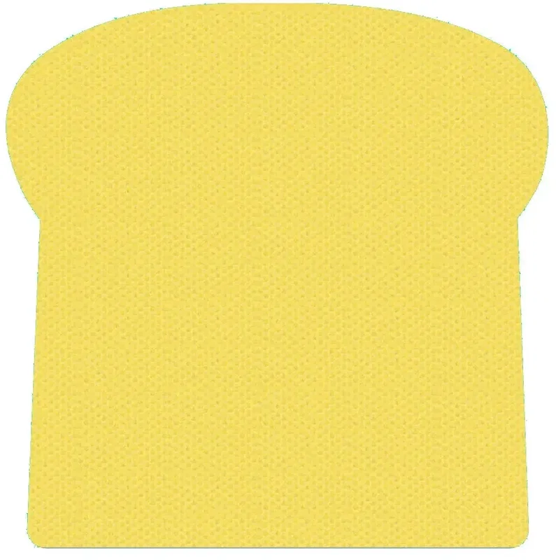 Bread Loaf Jar Opener. Bread loaf shaped rubber jar opener for bakery and grocer giveaways, view 6