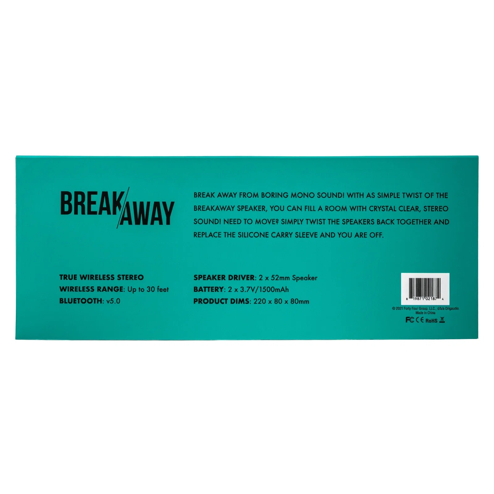 Breakaway Wireless Bluetooth Speaker — view 4