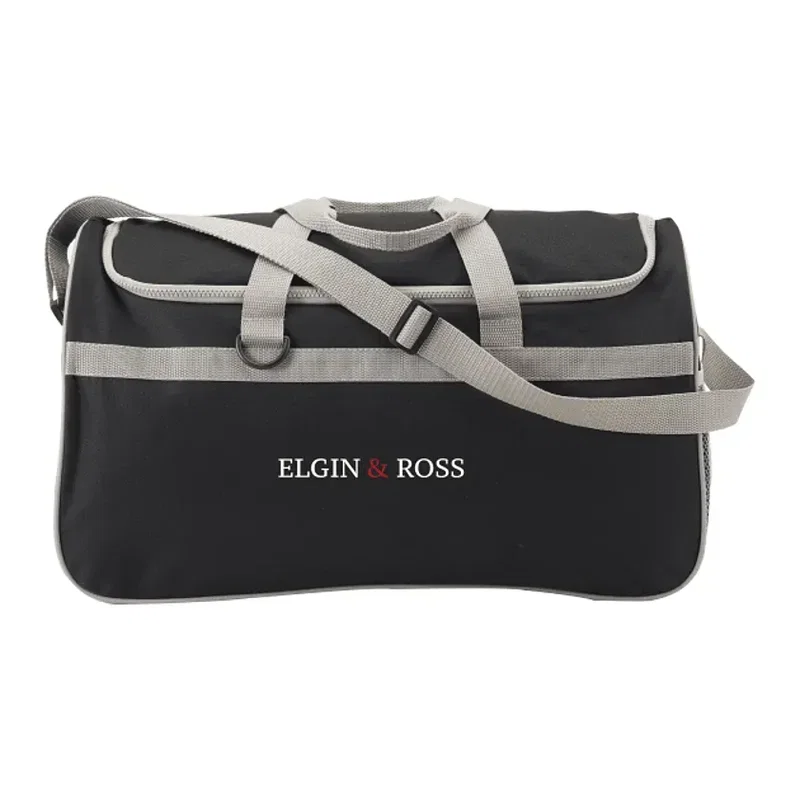 Custom Breezy Recycled Duffle Bag — view 3