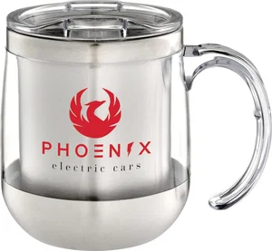 Brew 14 oz Insulated Desk Mug with Stainless Steel Liner
