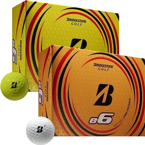 E6 Soft Golf Ball - Customizable Branded Logo Ball for Intermediate Players