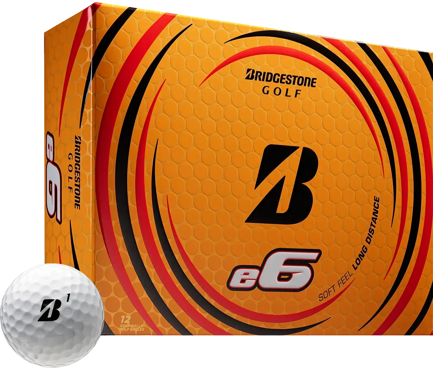 E6 Soft Golf Ball - Customizable Branded Logo Ball for Intermediate Players — view 3