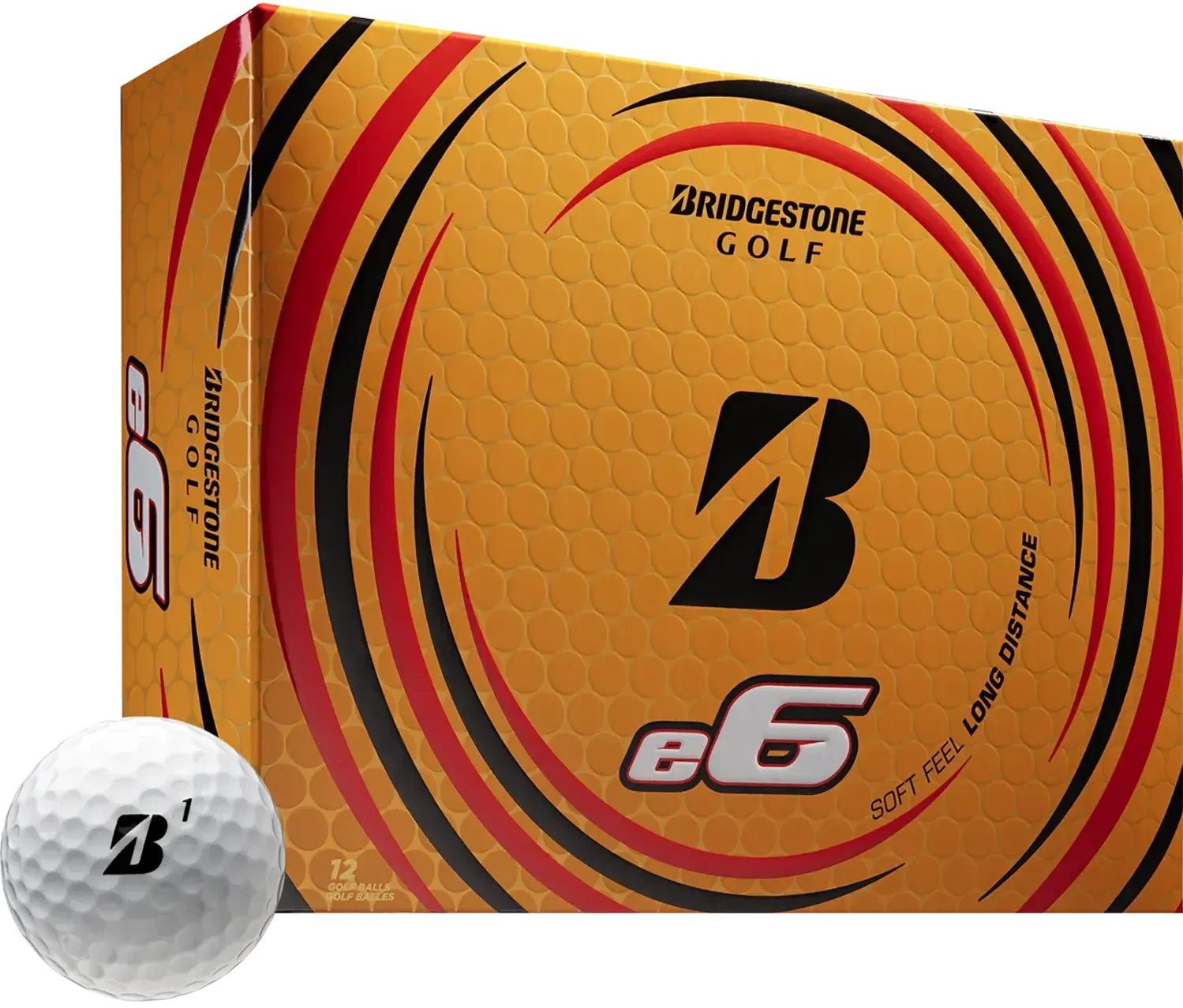 E6 Soft Distance Golf Ball — view 2