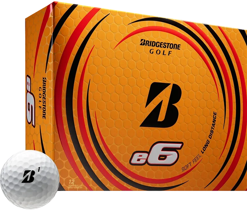 E6 Soft Distance Golf Ball — view 3