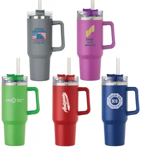 Colorful Cool-Grip 40 oz. Logo Tumbler