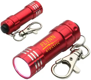 Bright Shine 3-LED Keychain Flashlight