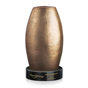Aluminum Statuette Award on Marble Base - Brighton