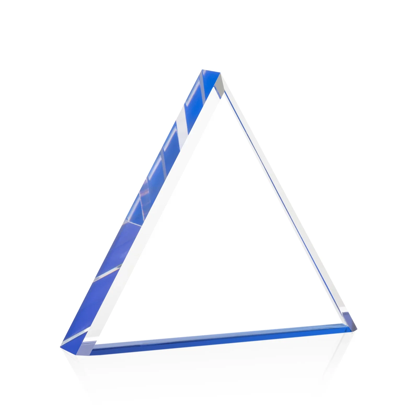 Personalized Acrylic Pyramid Award With Full-Edge Bevel for graduation ceremonies