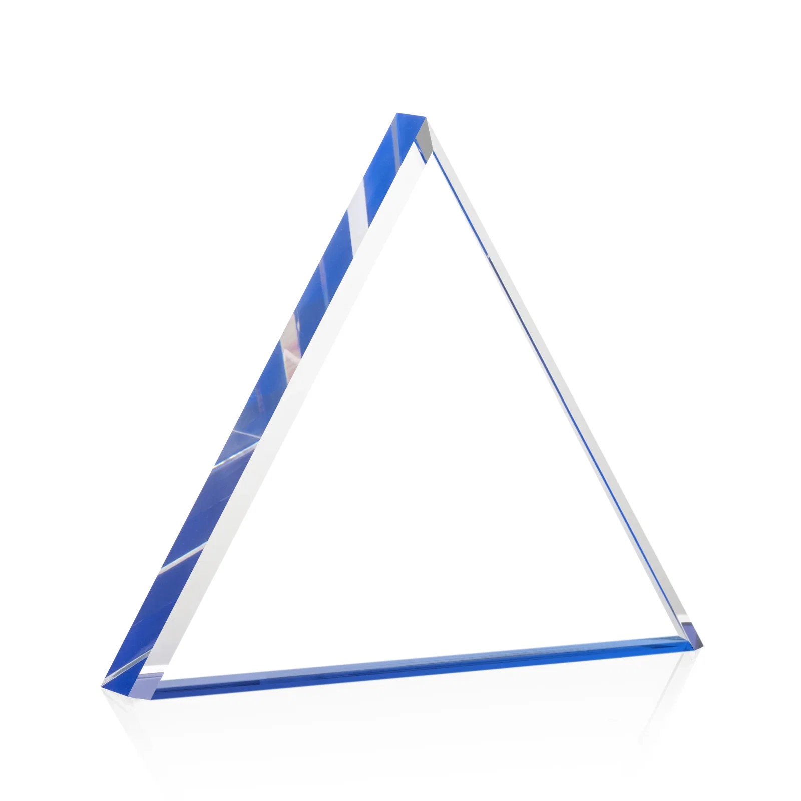 Personalized Acrylic Pyramid Award With Full-Edge Bevel for safety achievement programs
