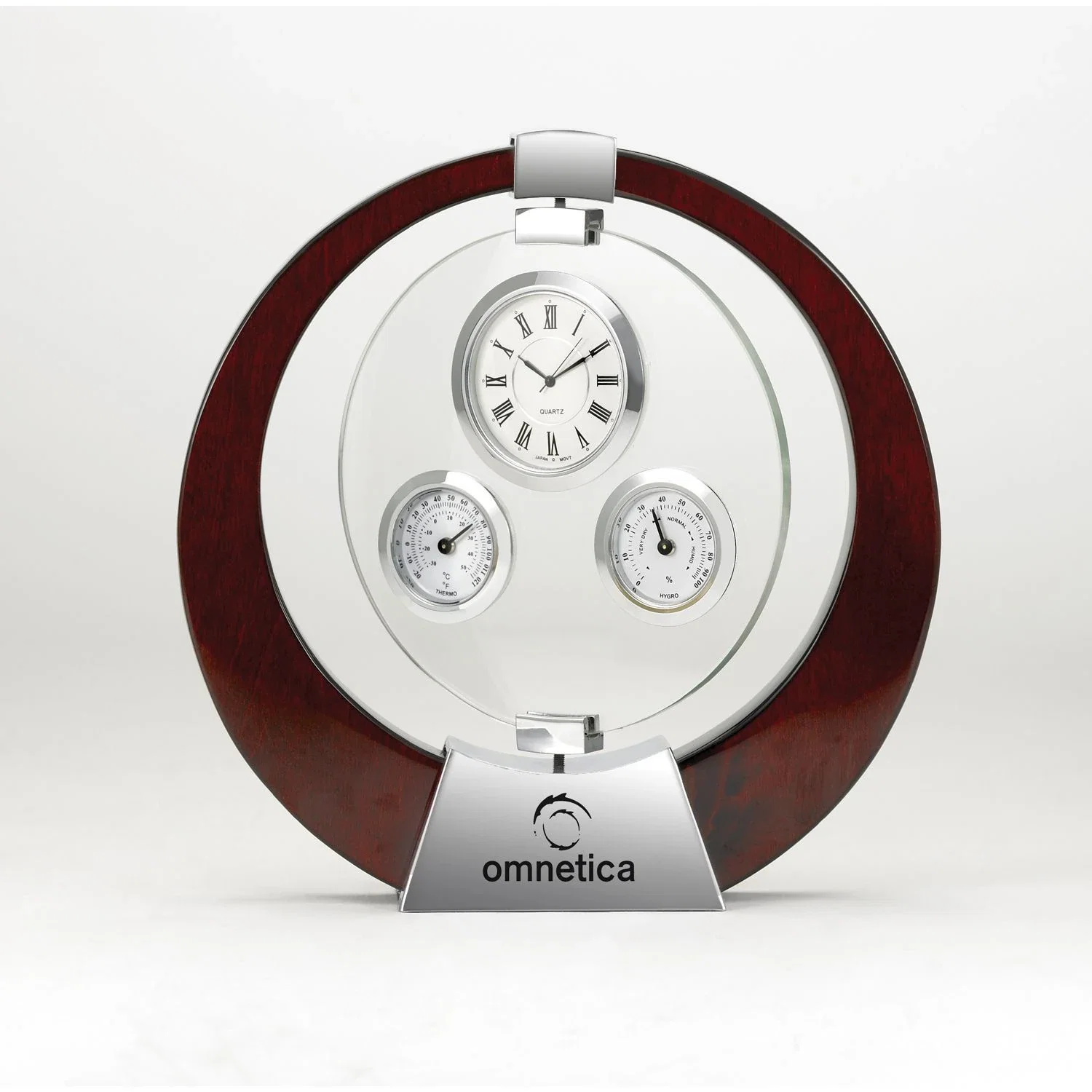Custom Brindisi Clock — Rosewood — view 2