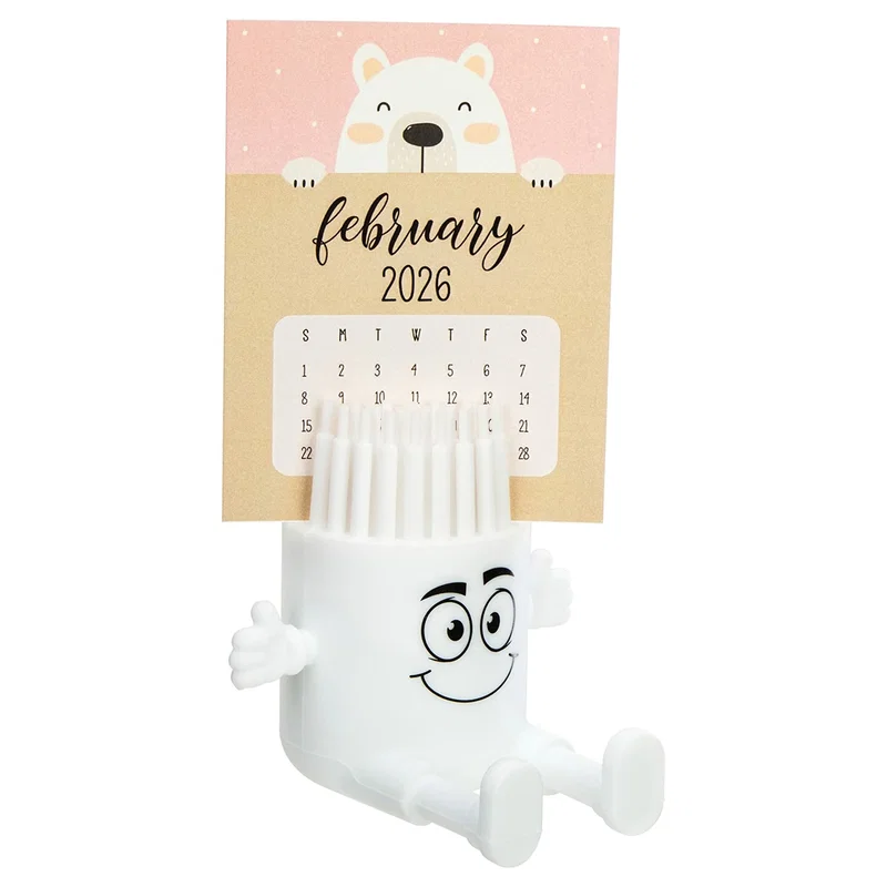 Close-up of the Bristle Buddy stand's bendable, bristle-textured legs