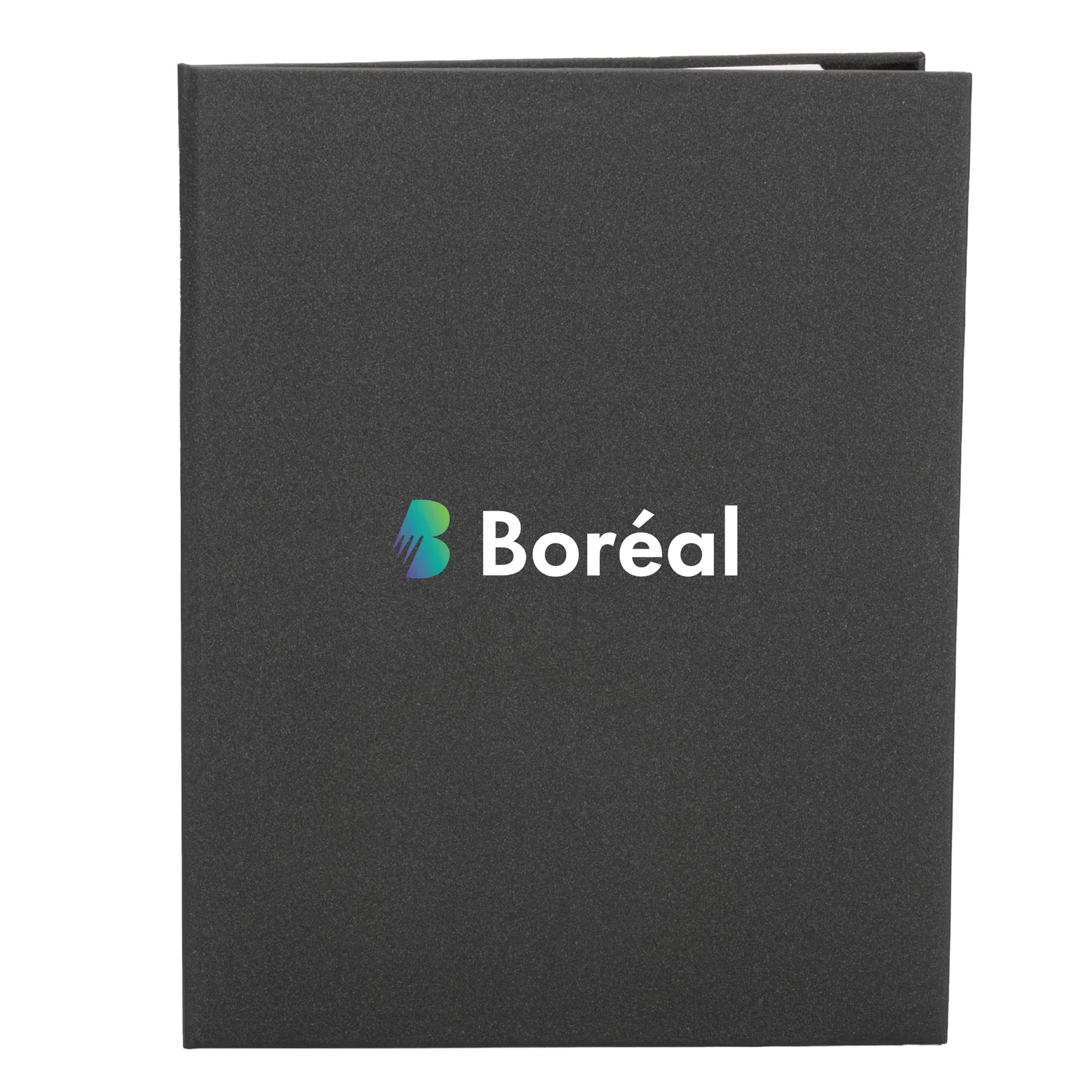 Custom Bristol Board Certificate Holder with Satin Corner Mounts for corporate award ceremonies