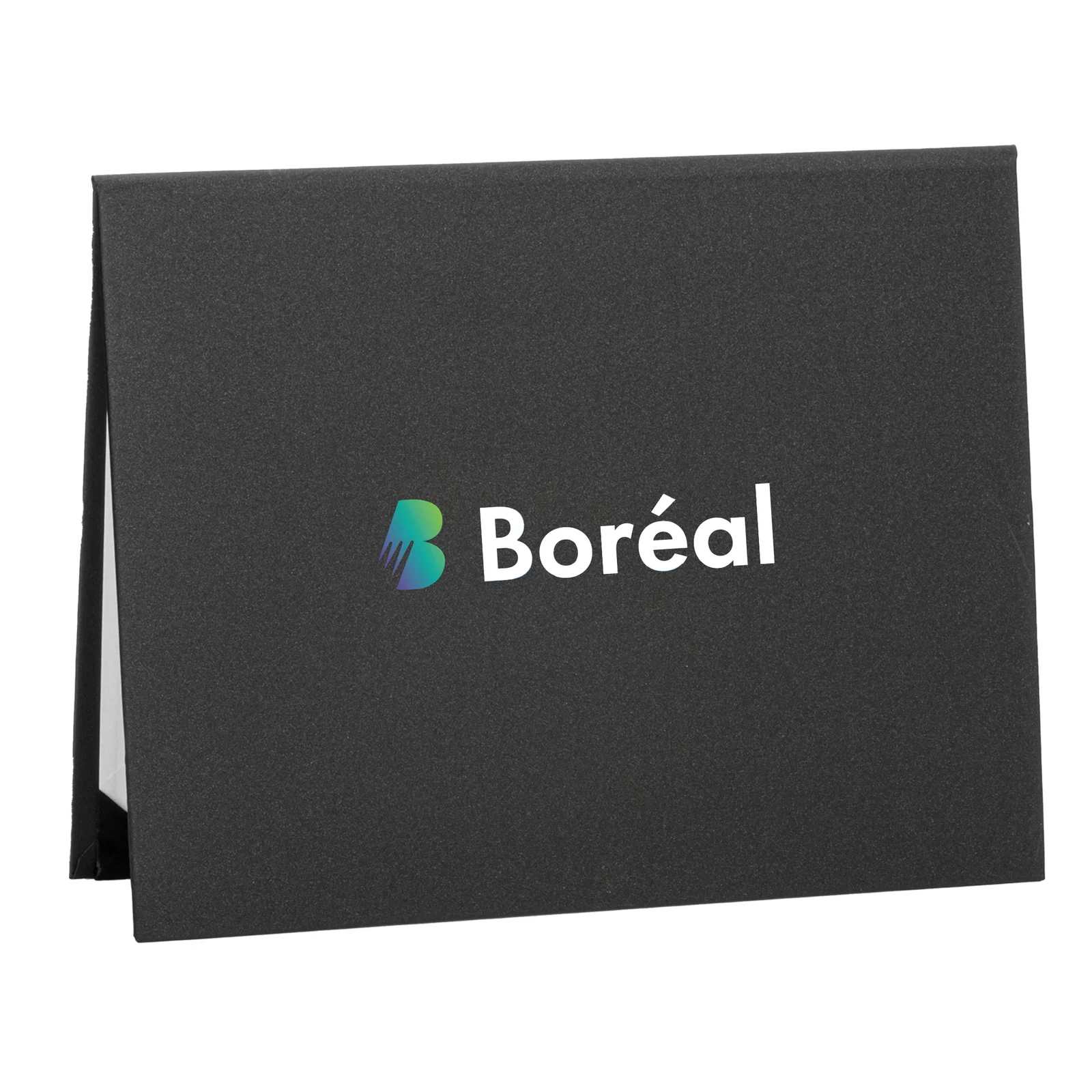 Custom Bristol Board Certificate Holder with Satin Corner Mounts for sales achievement awards
