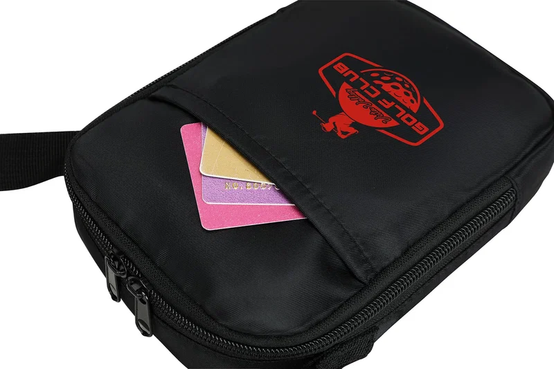 Overhead flat-lay view of the promotional Brooklyn Crossbody Shoulder Bag