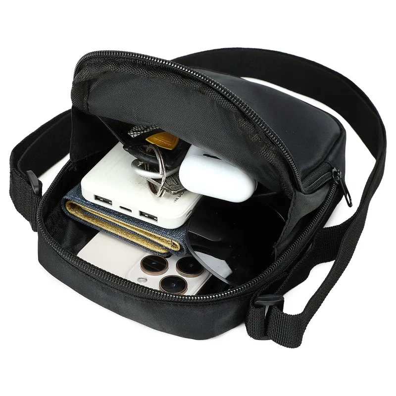 Side profile of the promotional Brooklyn Crossbody Shoulder Bag