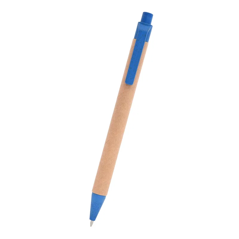 Smooth panel along the pen for a printed message