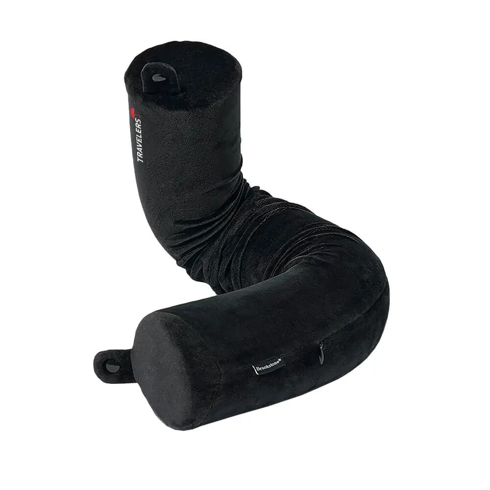 Brookstone Free Form Memory Foam Neck Pillow — view 2