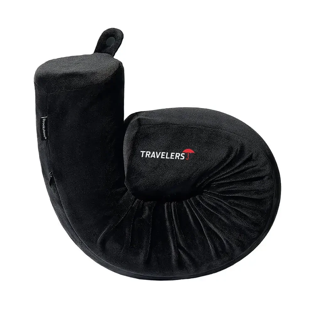 Brookstone Free Form Memory Foam Neck Pillow — view 3