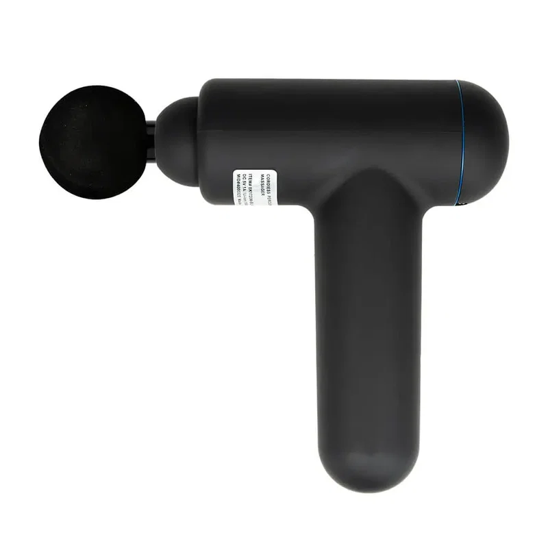Brookstone Handled Deep Tissue Percussion Massager - Black — view 6