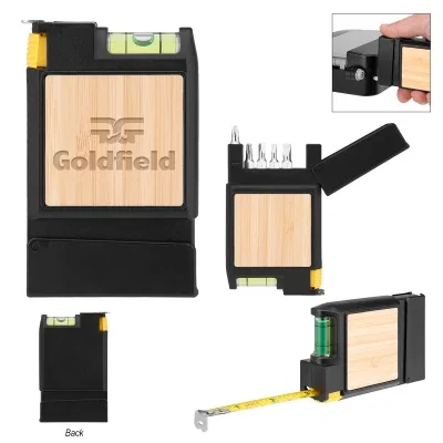 Blade extended from the compact measuring device