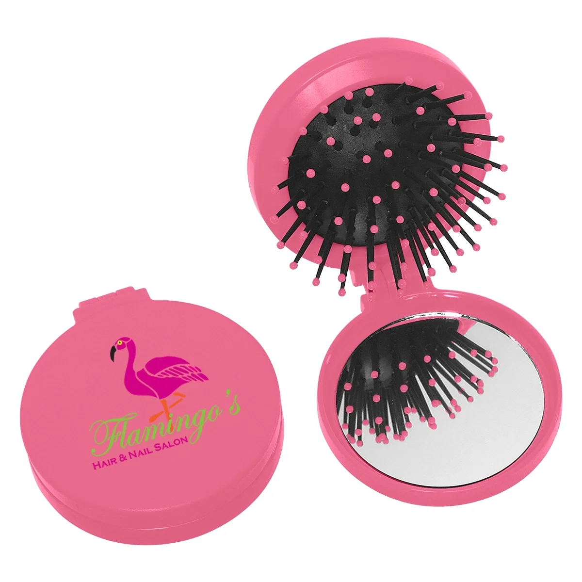 Bristle side of the folding brush at full extension