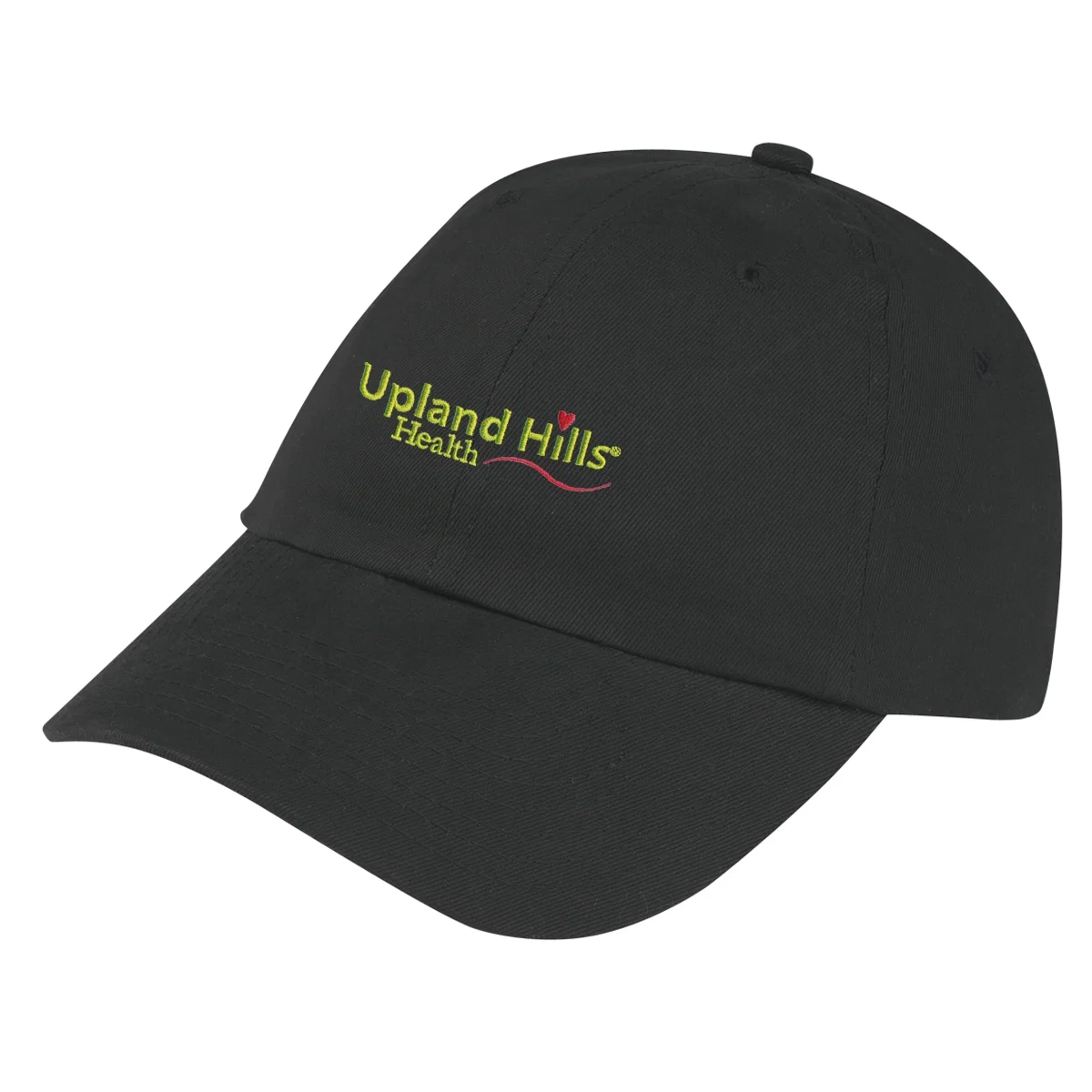 Brushed cotton twill cap shown from the front