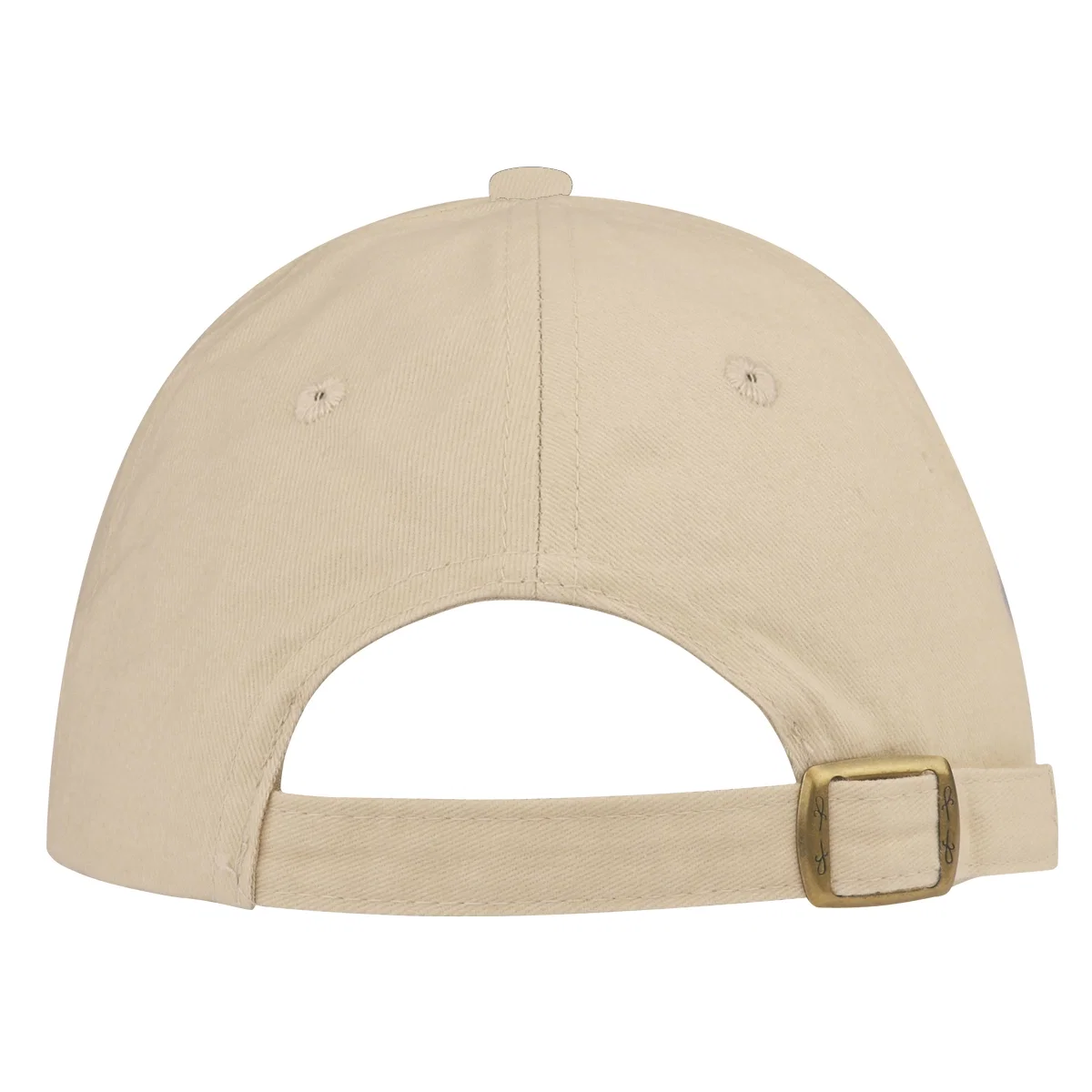 Khaki option angled to show the crown shape