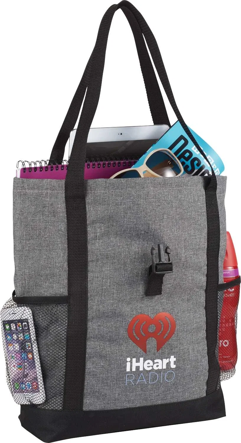 Personalized Buckle Tablet Tote - 11" — view 8