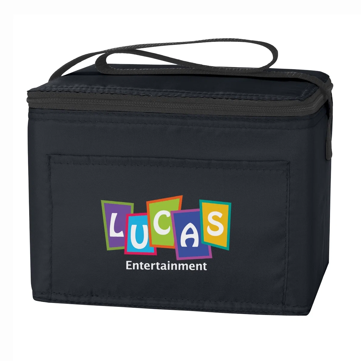 Front panel offering a clear space for a logo