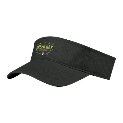 Non-woven visor shown from the front in black