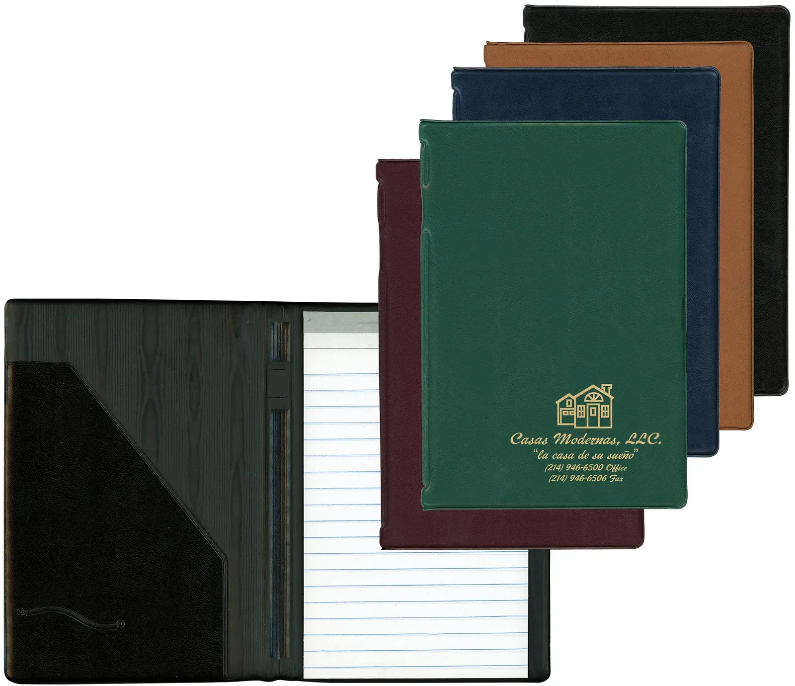 PromoPad - Junior Sized Personalized Budget Sealed-Edge Padfolio — view 4