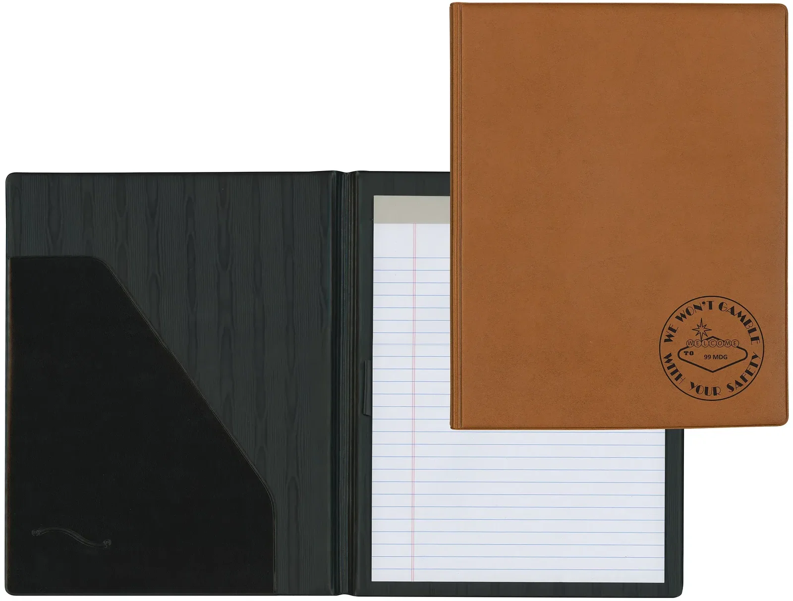 Custom Sealed-Edge Padfolio (Senior Size) — view 2