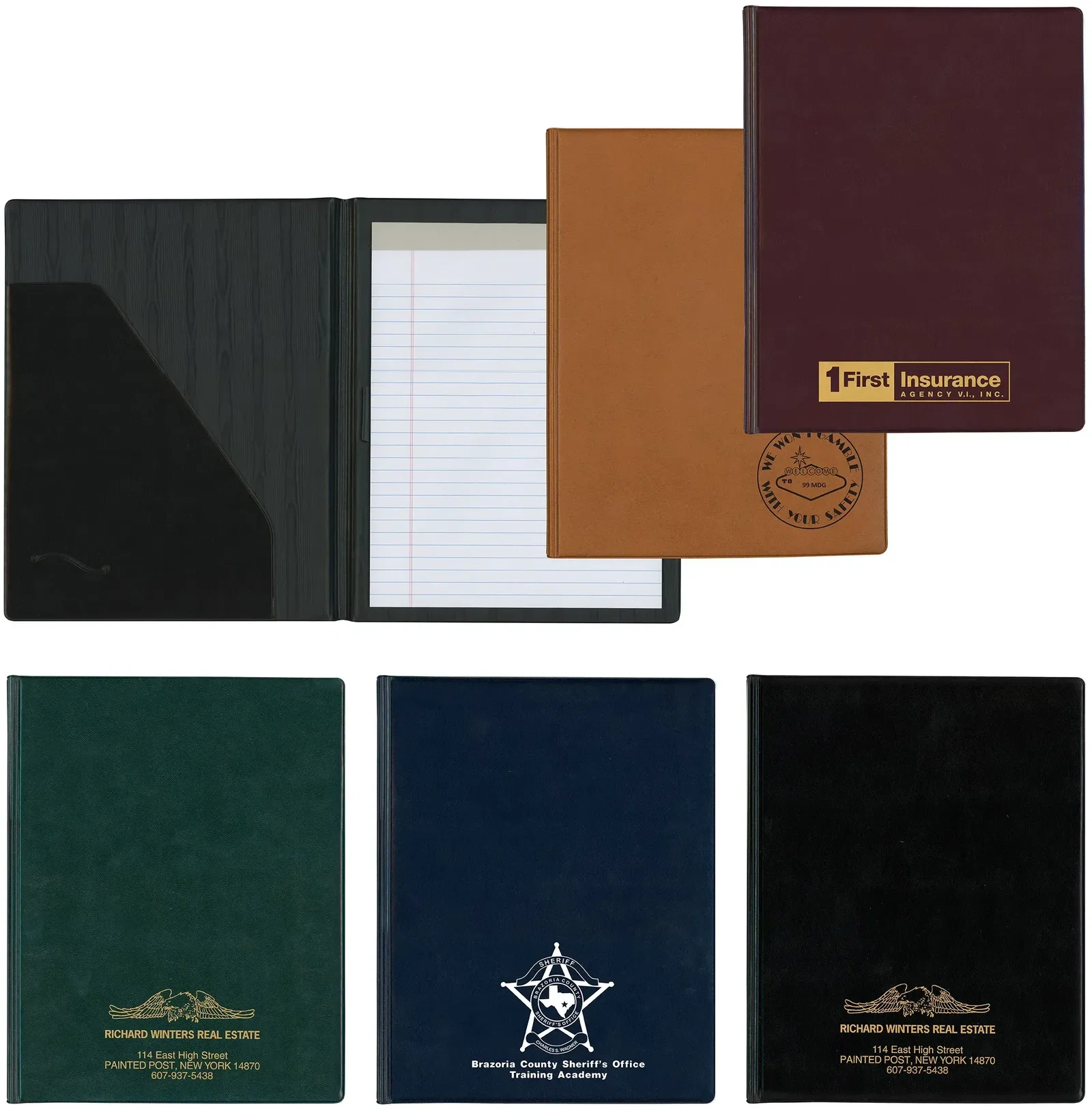 Custom Sealed-Edge Padfolio (Senior Size) — view 4