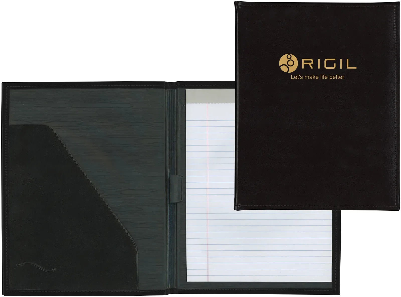 Custom Turned-Edge Senior Padfolio — view 2