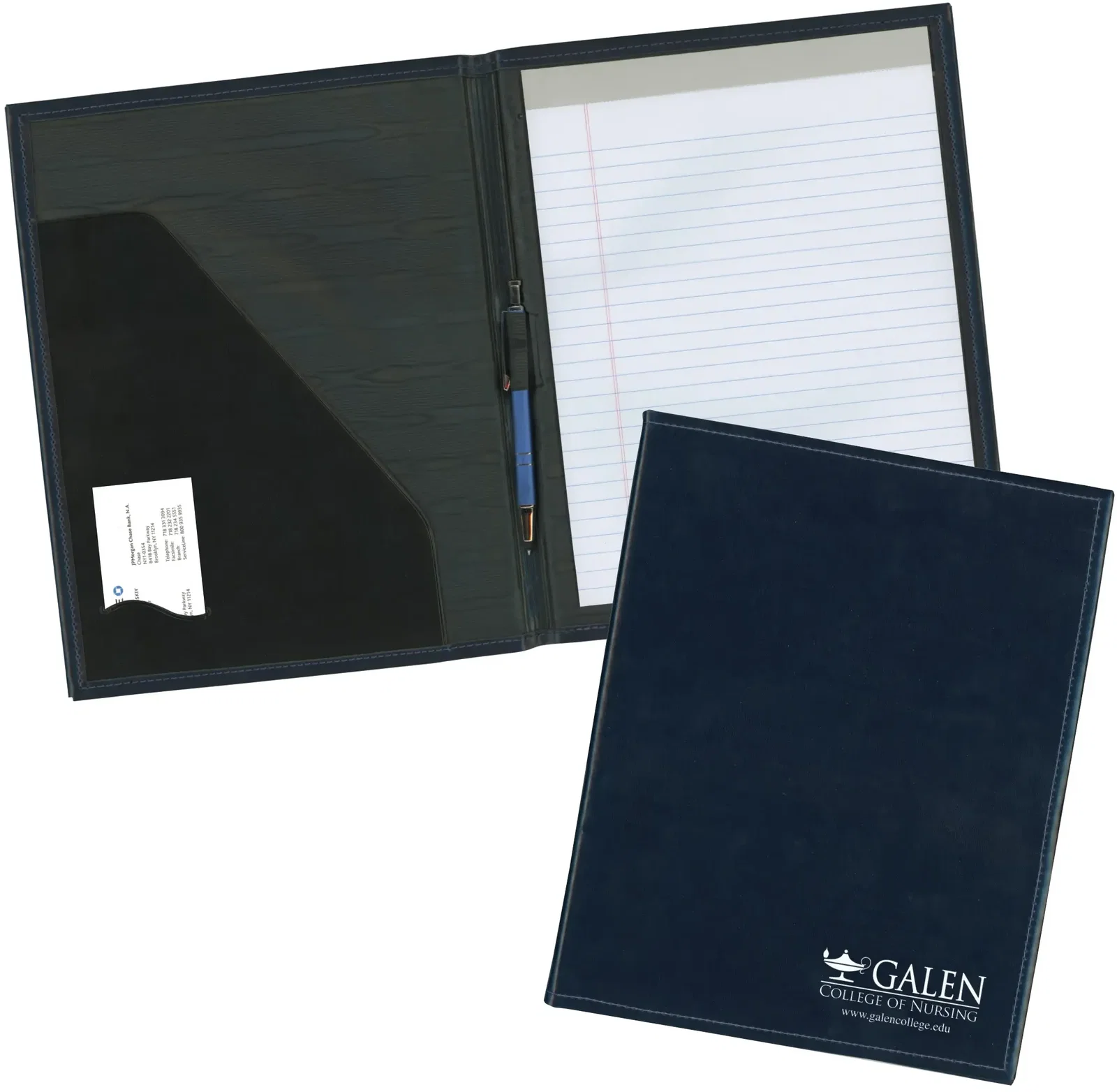 Custom Turned-Edge Senior Padfolio — view 3