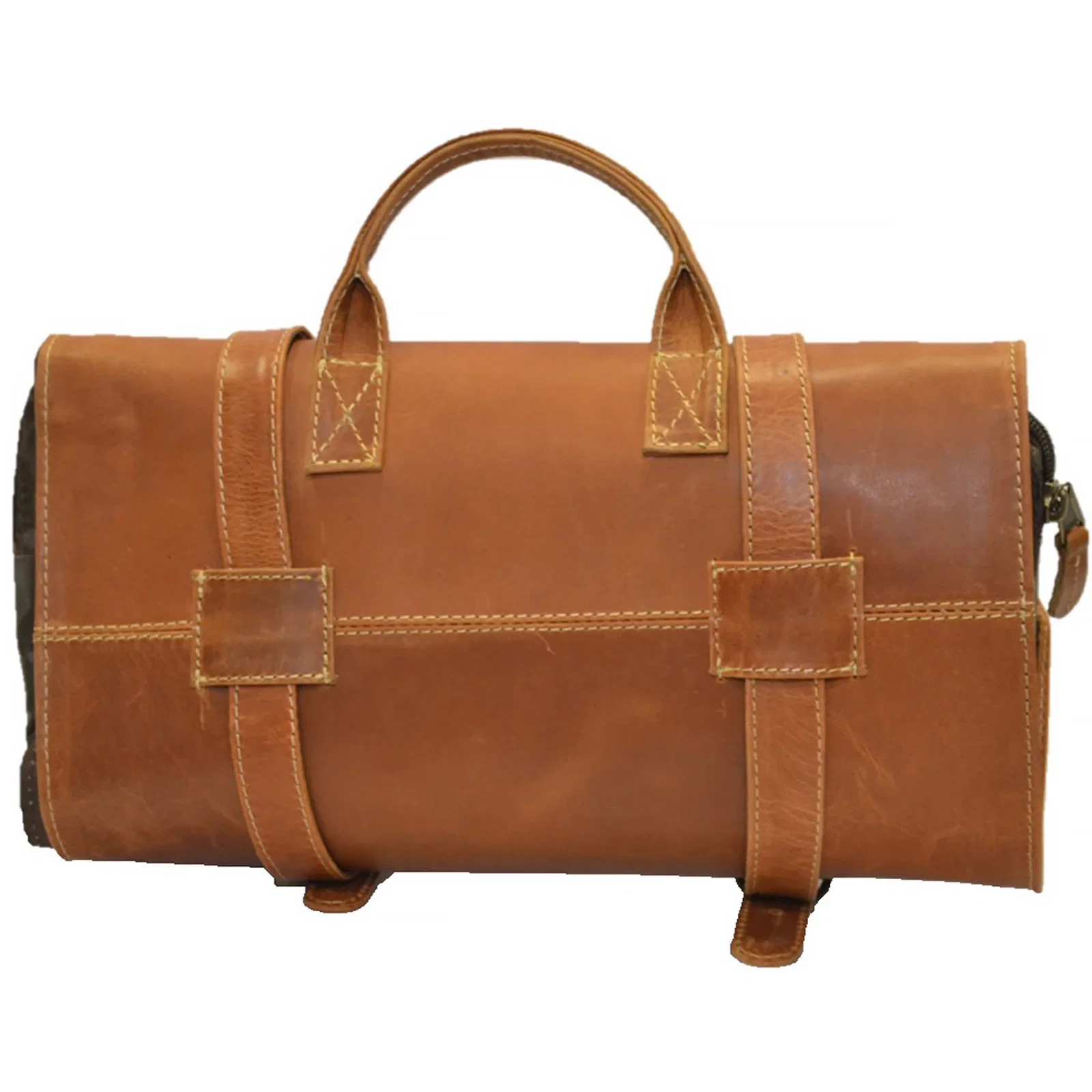 Buffalo Mountain Leather Travel Kit Bag — view 4