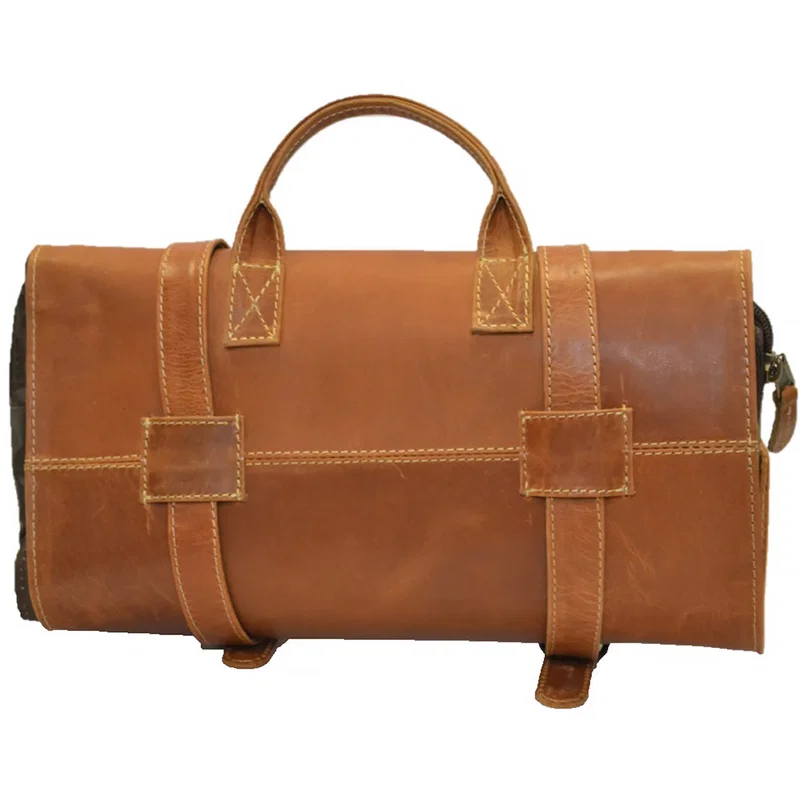 Buffalo Mountain Leather Travel Kit Bag — view 4