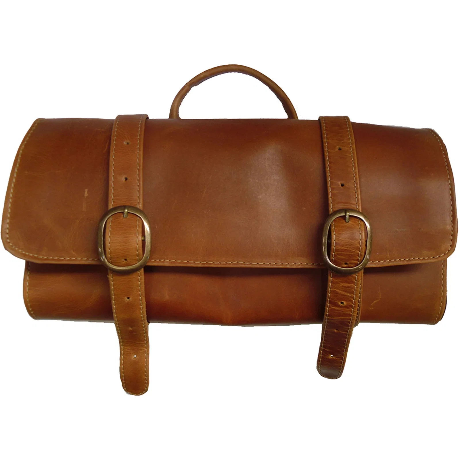 Buffalo Mountain Leather Travel Kit Bag — view 5