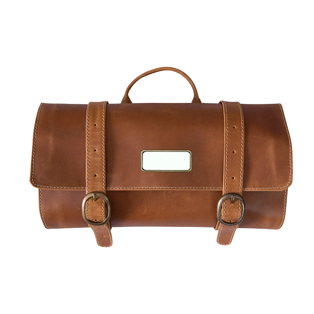 Buffalo Mountain Leather Travel Kit Bag — view 7