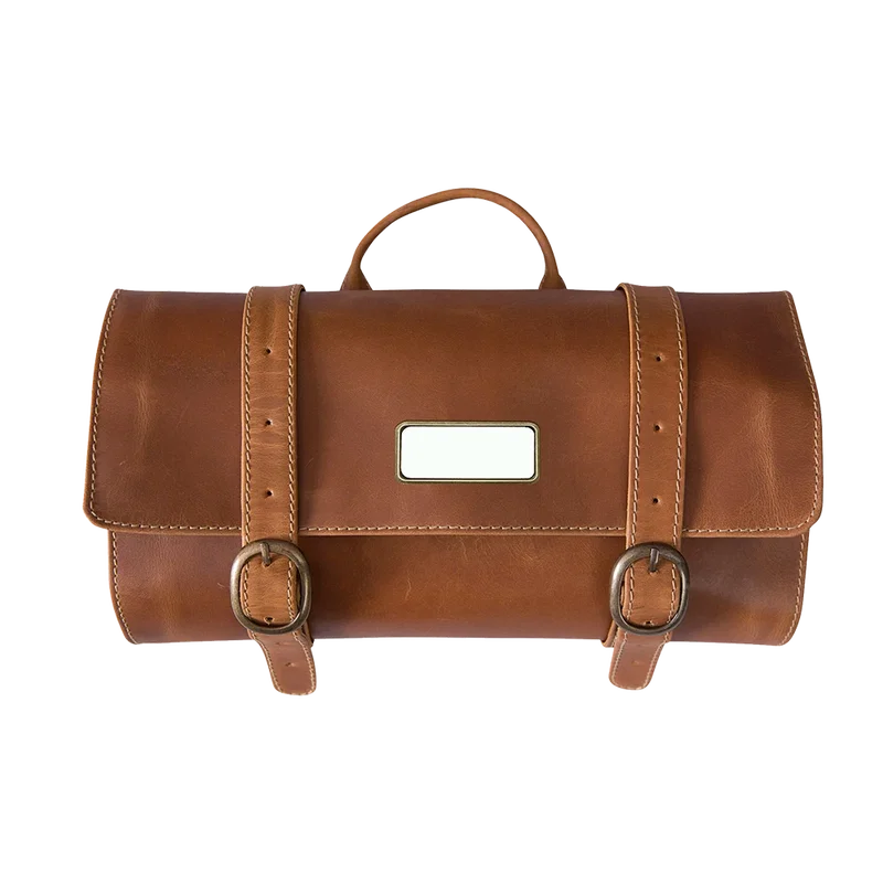 Buffalo Mountain Leather Travel Kit Bag — view 7