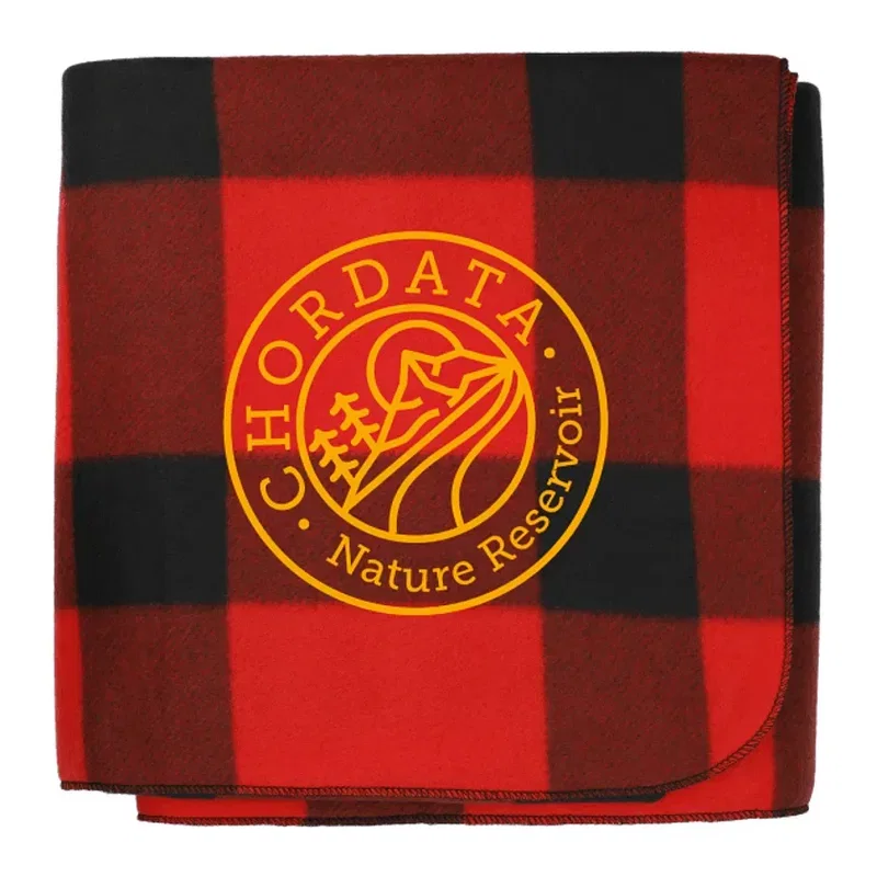 Buffalo Plaid Fleece Blanket — view 7