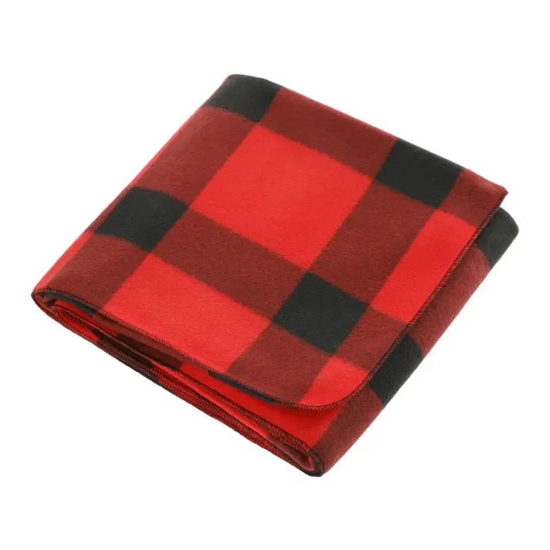 Buffalo Plaid Fleece Blanket — view 8