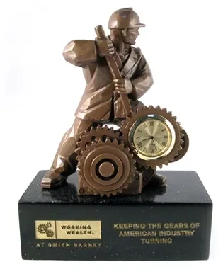Builder Award Custom Clock
