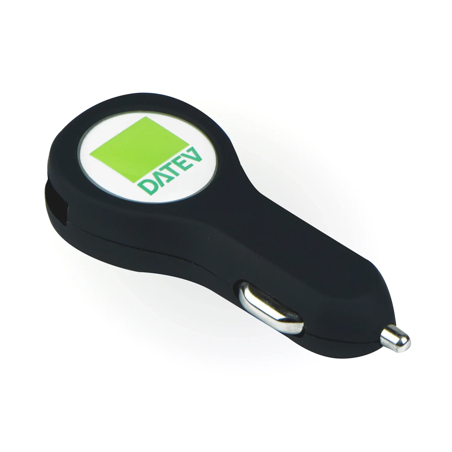 Promotional Bulb Car Charger — Black — view 2