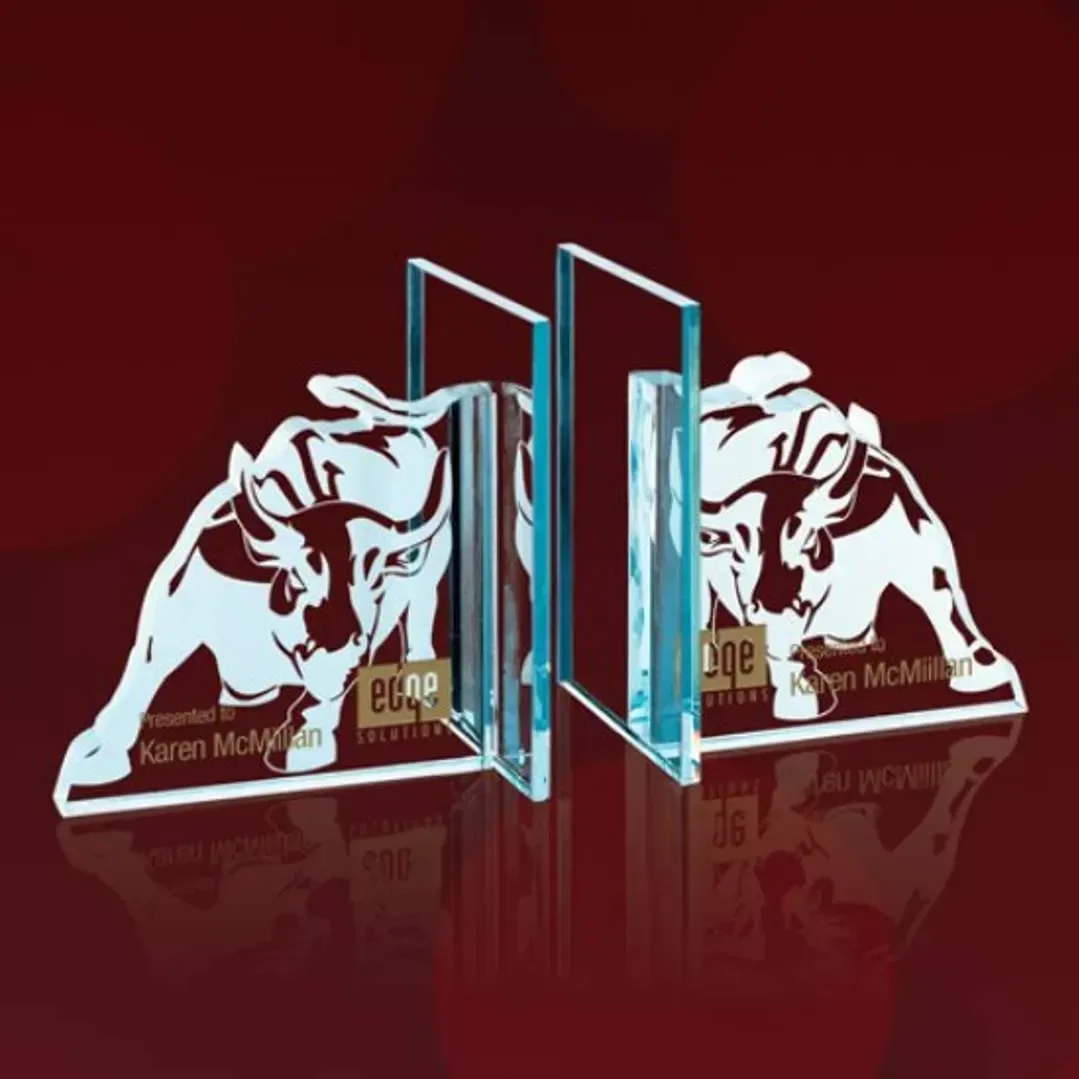 Bull/Bear Bookends — view 2