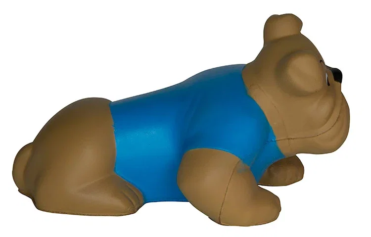 Custom Bull Dog Stress Reliever — view 2