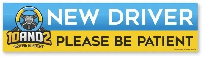 Logo Bumper Car Sign Magnet