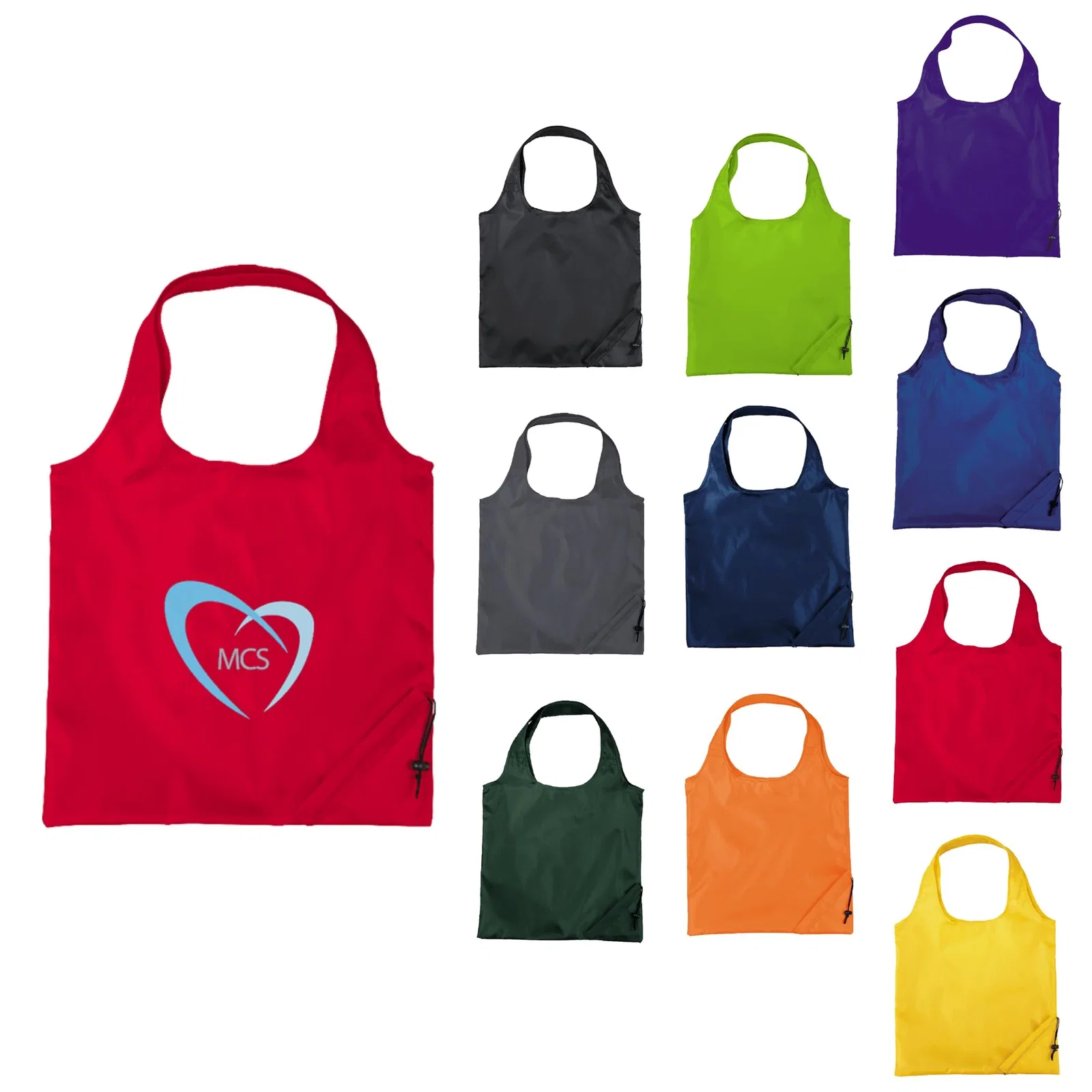 Bungalow Foldaway Shopper Tote Bag — view 47