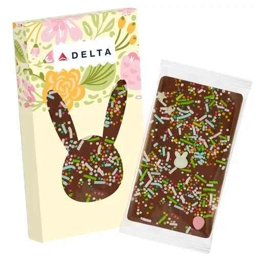 Bunny Window Chocolate Bar (1 oz) — view 2