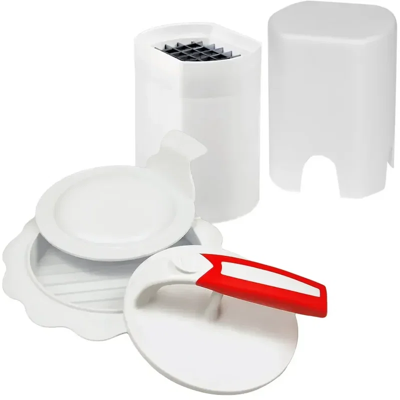 Custom Burger & French Fry Set — view 1
